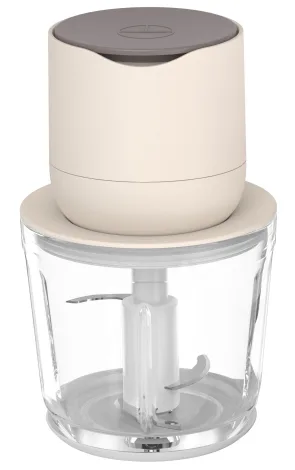 FP212D Rechargeable Food Chopper （600ml Glass Bowl)
